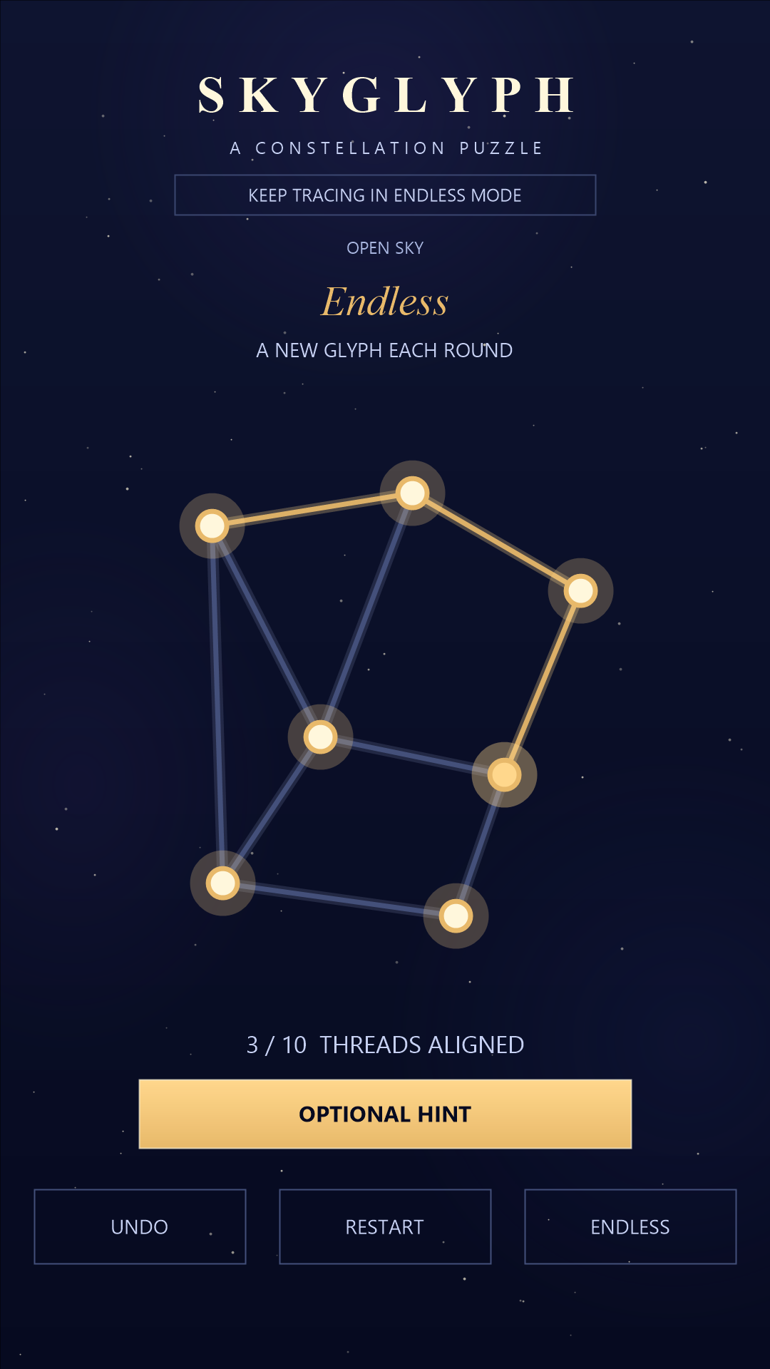 Skyglyph Endless mode